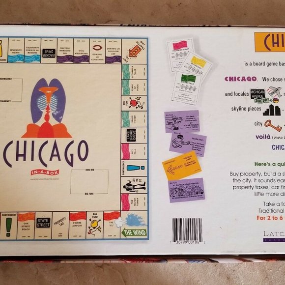 Chicago In A Box Monopoly style board game - Picture 3 of 11